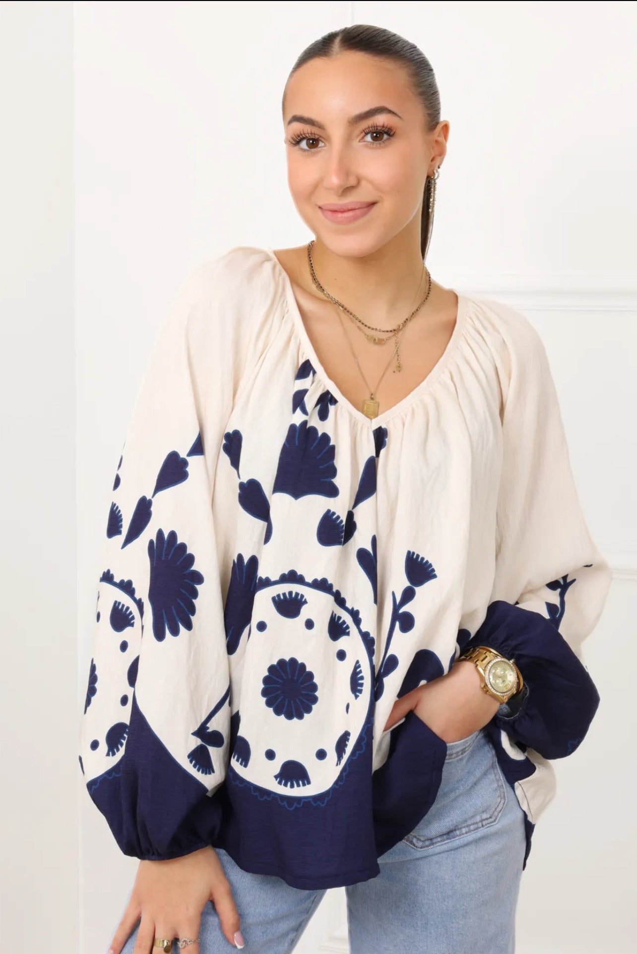 BLOUSE TUNIQUE - ROSA GT