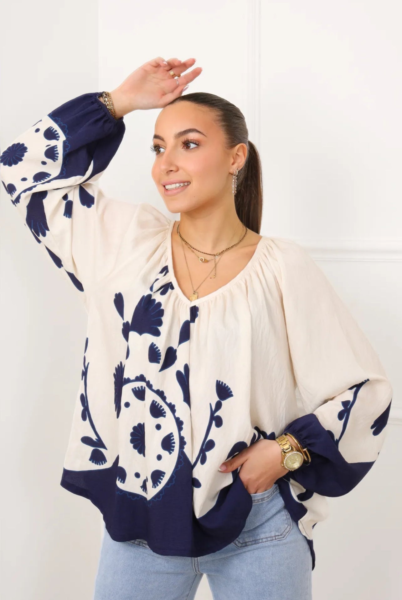 BLOUSE TUNIQUE - ROSA GT