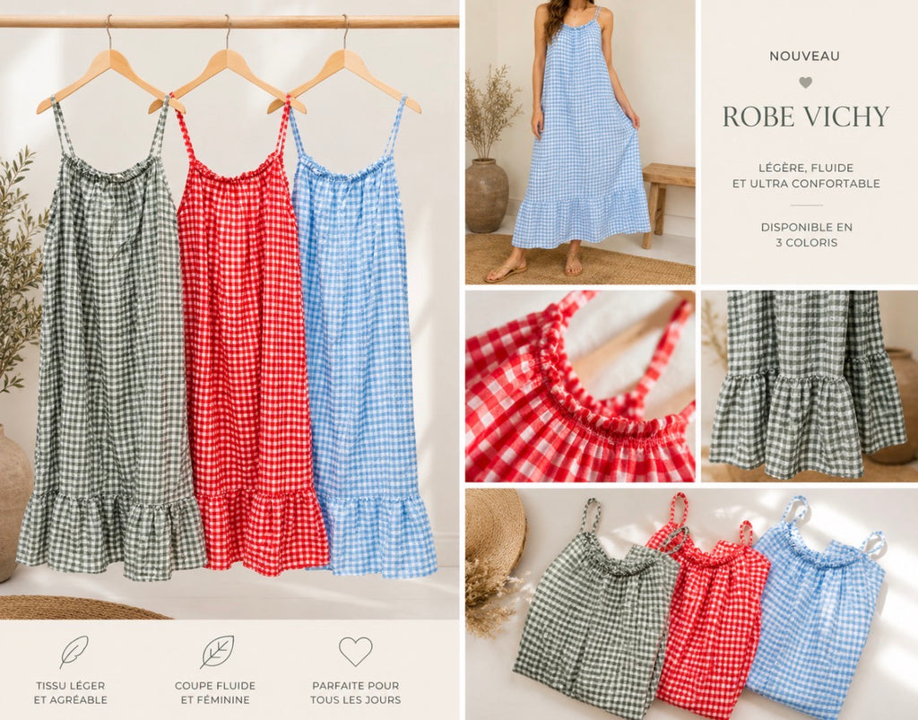 Robe Vichy Baby