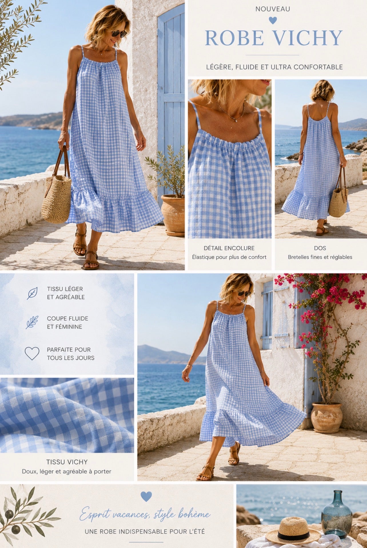 Robe Vichy Baby