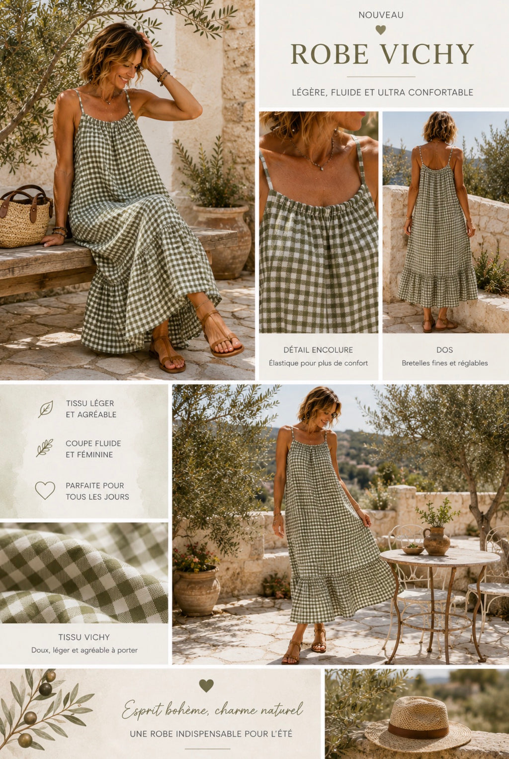 Robe Vichy Baby