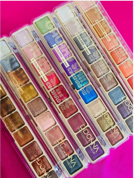 PALETTE YEUX - FARDS A PAUPIÈRES GALAXY SHINE - LOT DE 6 TEINTES DIFFERENTES