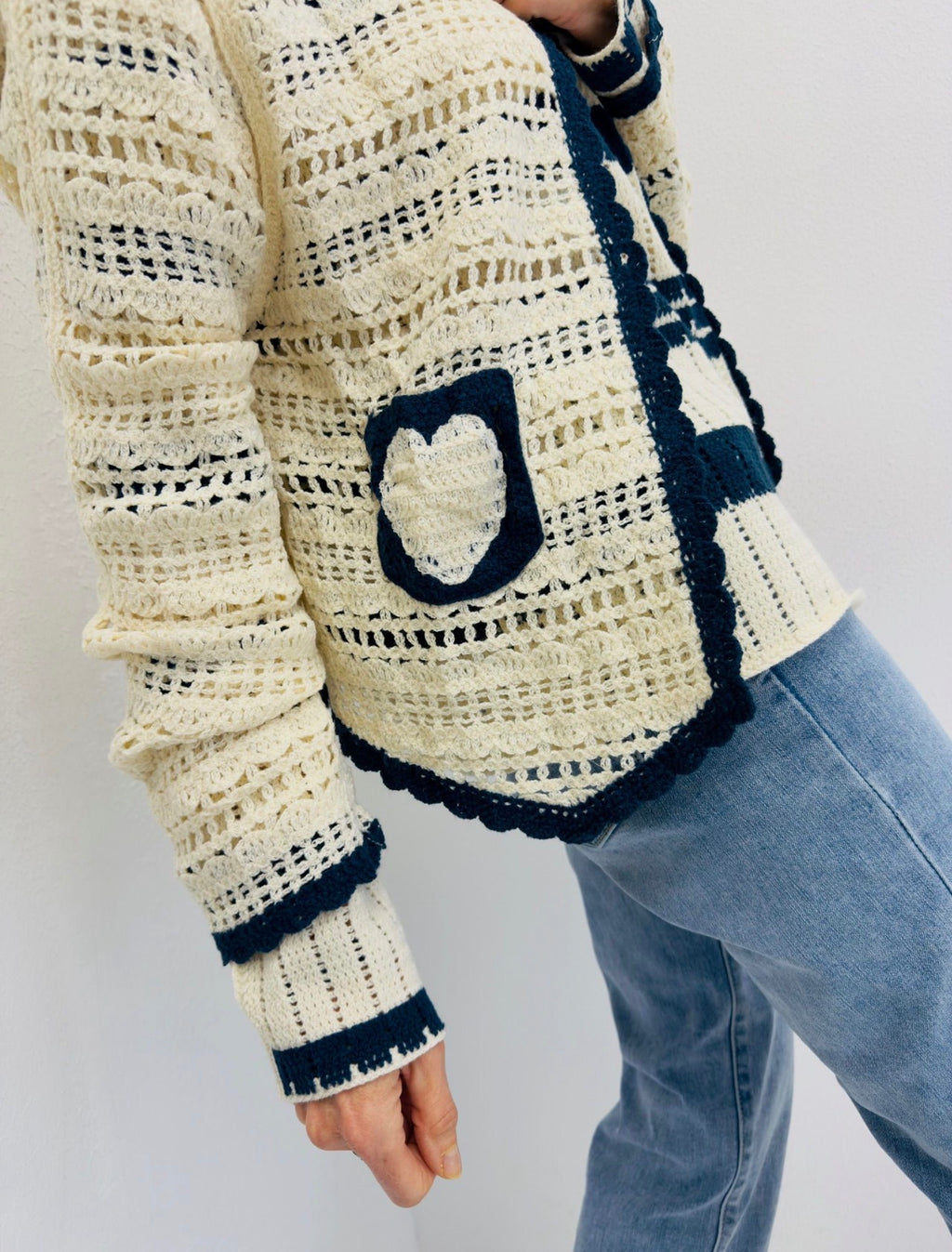 GILET CROCHET CARLA