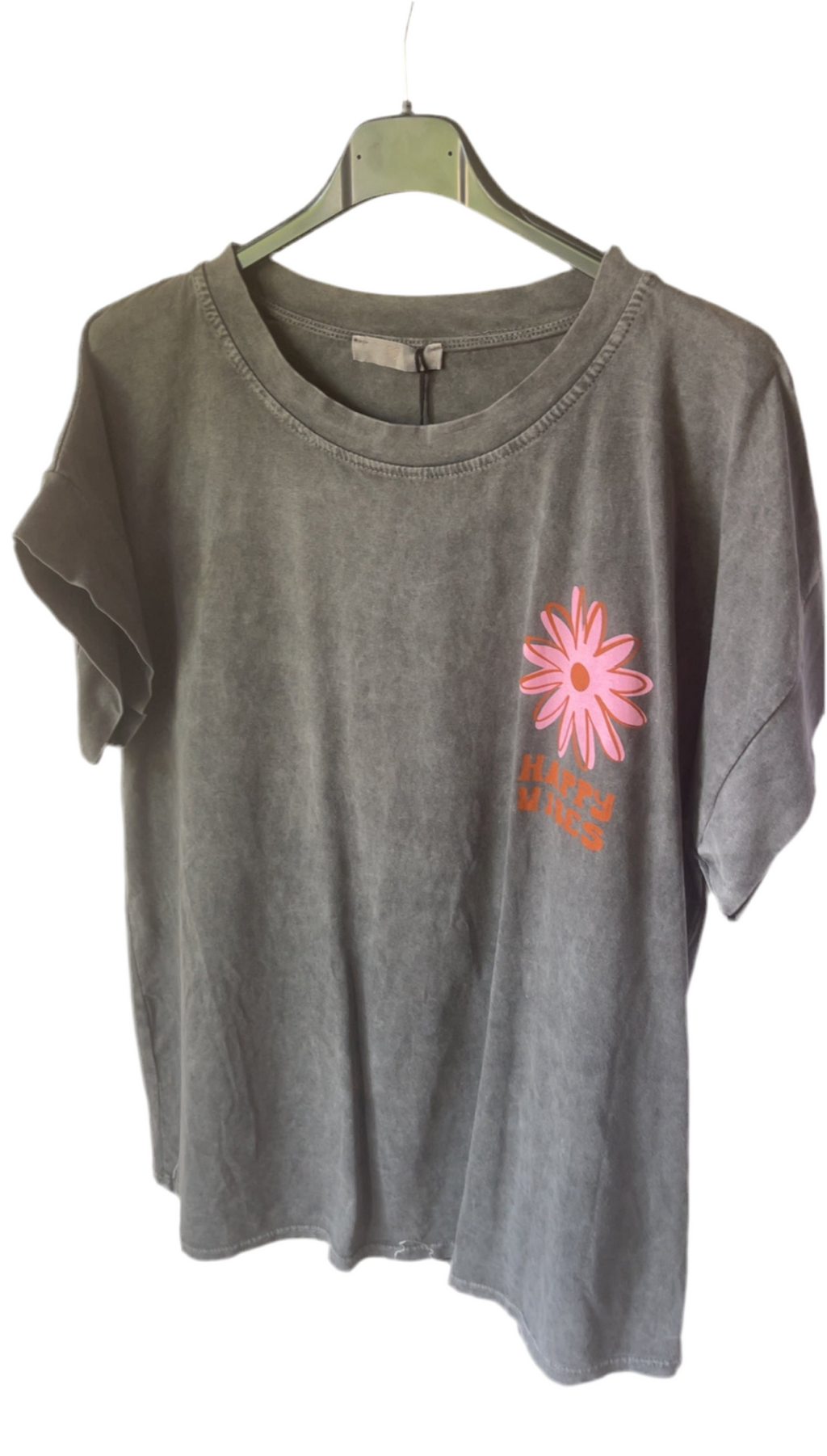 Tee Shirt HAPPY VIBES