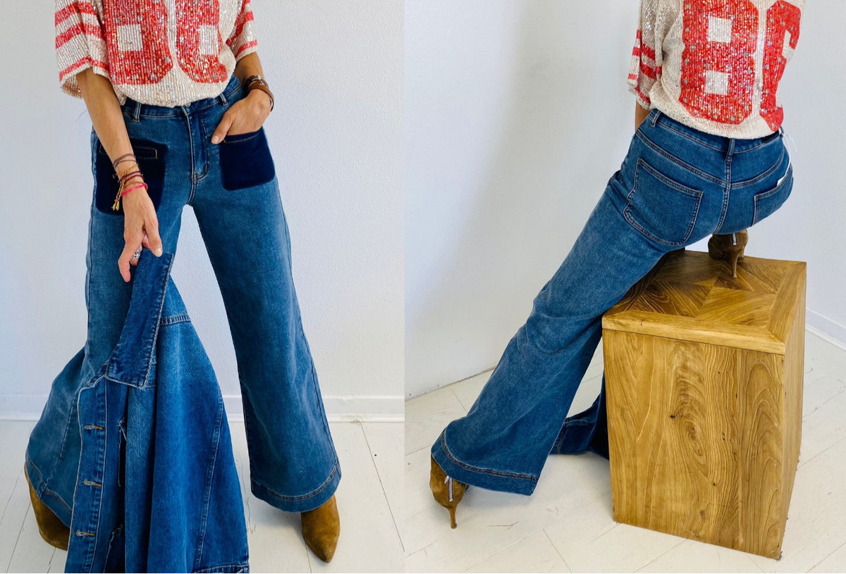 Jean flare Kate coupe évasée