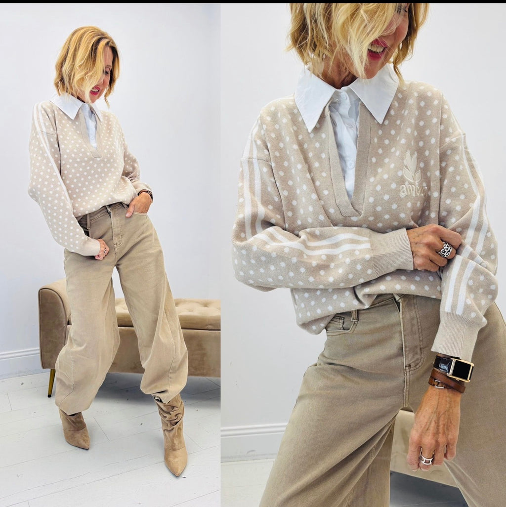 Polo Amour Beige