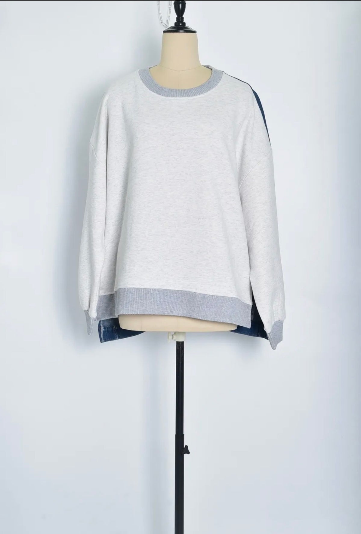 Sweat bi-matière Majorelle Maison Azel - vue 6